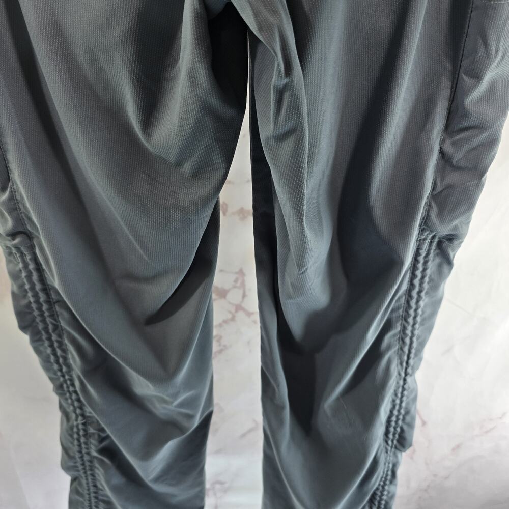 Title Nine Pants Womens 2 Light Blue Straight High Rise Ripstop Clamber Recycled - Picture 7 of 13